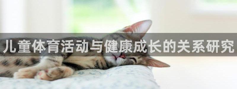 儿童体育活动与健康成长的关系研究